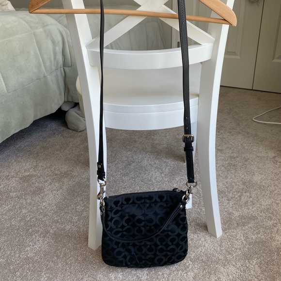 COACH Convertible Black Crossbody Handbag - Picture 3 of 16